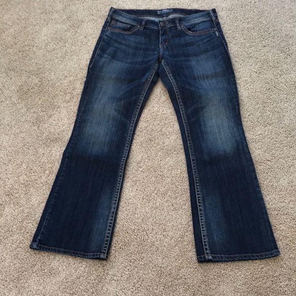 Silver aiko bootcut back high rise jeans SZ 32/31 - Picture 1 of 9